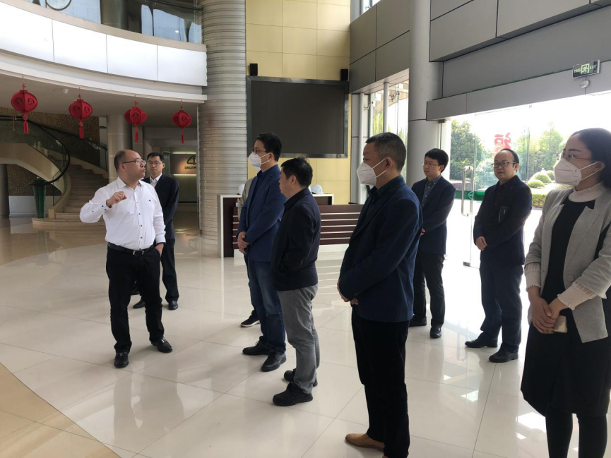 宜都市政府招商考察團(tuán)一行蒞臨指導(dǎo)浙江格派